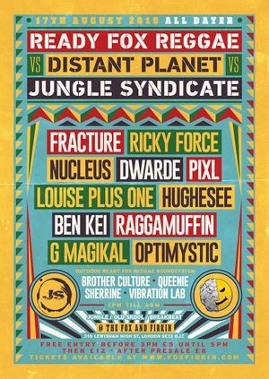 READY FOX REGGAE VS DISTANT PLANET VS JUNGLE SYNDICATE