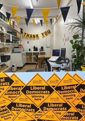 The official launch of the Elmbridge Lib Dem Office