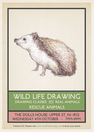 Wild Life Drawing: Rescue Animals - Wild Life Drawing - Tickets
