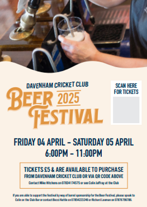 Davenham Cricket Club Beer Festival