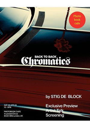 BACK TO BACK “Chromatics” by Stig De Block