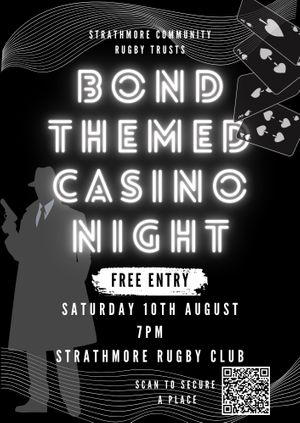 Bond Themed Casino Night