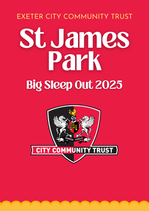 Exeter City Community Trust Big Sleep Out 2025