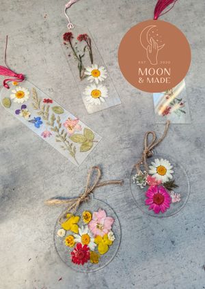 Dried Pressed Flower Crafts Workshop at Number 85 Kitchen