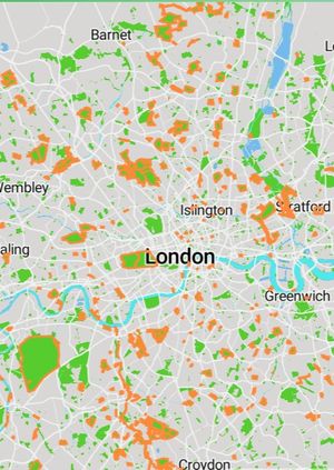 London's uncharted green spaces