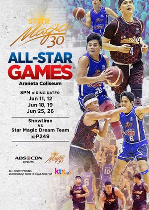 Star Magic All-Star Games (Main Game Showtime vs Dream Team)