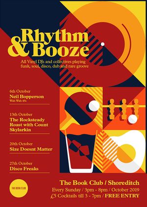 Rhythm & Booze  W/ Disco Freaks - Free Vinyl Session 