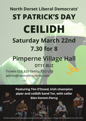 St Patrick's Day Ceilidh