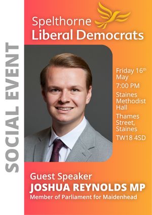 An evening of politics with Joshua Reynolds MP