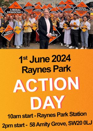 Raynes Park Action Day