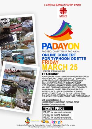 Padayon: Online Concert for Typhoon Odette