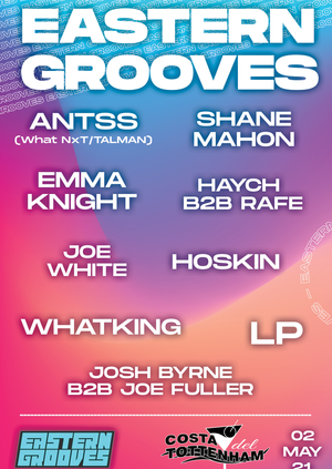 Eastern Grooves in The Greenhouse SOLD OUT RESCHEDULE