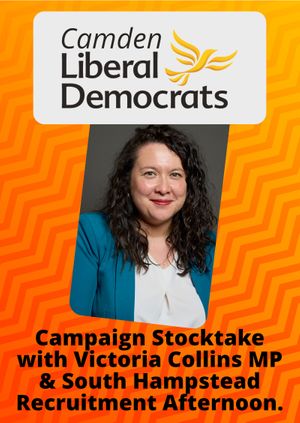 Campaign Day with Victoria Collins MP - How to build a team & beat the Conservatives!
