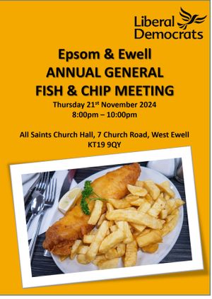 ANNUAL GENERAL FISH AND CHIP MEETING