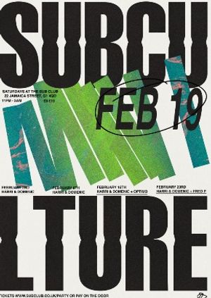 SUBCULTURE • HARRI & DOMENIC, FRED P