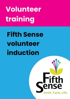 Fifth Sense volunteer induction session