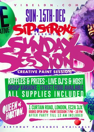 Sip 'N Stroke Paint Party | Sunday Sessions | Xmas Party