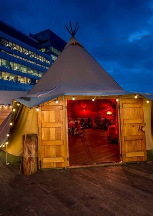 Pancake Day at the Queen of Hoxton and Rooftop