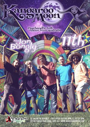 Kangaroo Moon + DJ Jon Bongly