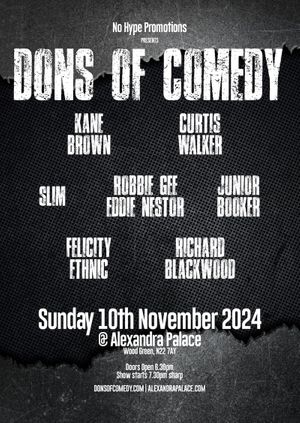 Dons of Comedy - Alexandra Palace