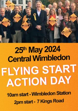 Wimbledon 'Flying Start' Action Day 