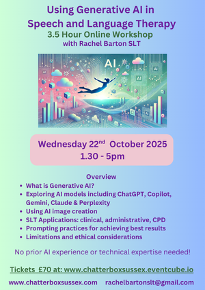 Using Generative AI in Speech and Language Therapy - Chatterbox Sussex ...