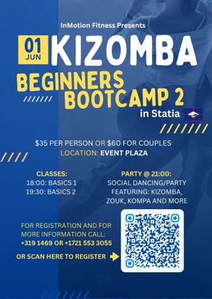 Kizomba Beginners Bootcamp - Statia Part 2