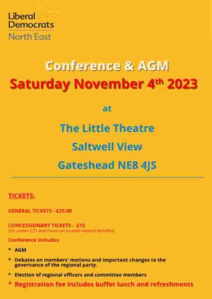 North East Liberal Democrats Regional Conference