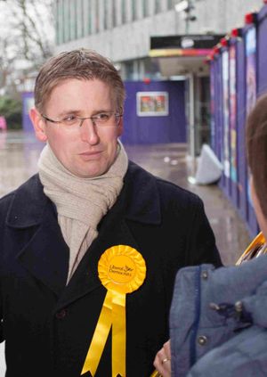 Bromley Town talking to Residents
