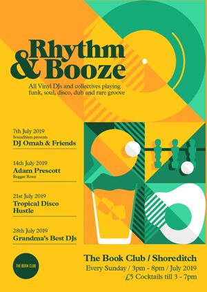 Rhythm & Booze w/ Grandma's Best DJs - All Vinyl Sunday Sessions! 