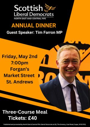 North East Fife & Central Fife Annual Dinner