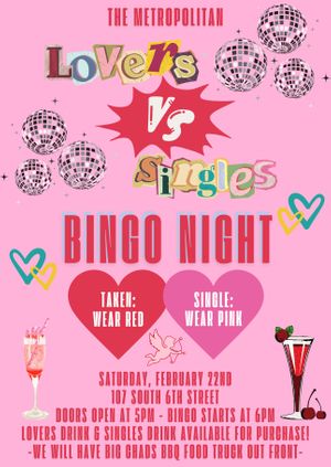 Lovers VS Singles MUSIC METGO NIGHT