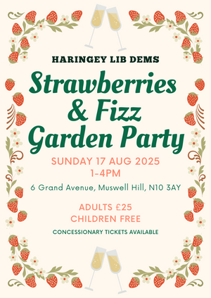 Strawberries &amp; Fizz Garden Party