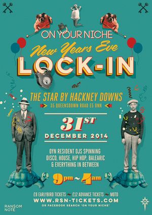 On Your Niche New Years Lock In