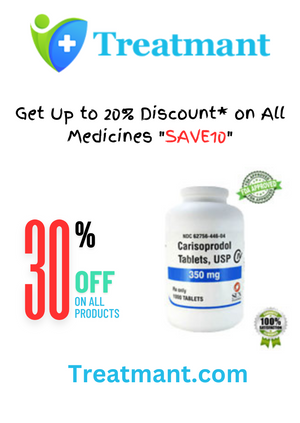 Buy Carisoprodol 250mg Online No Prescription