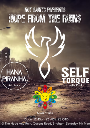 Not Saints presents.... Hope from the Ruins