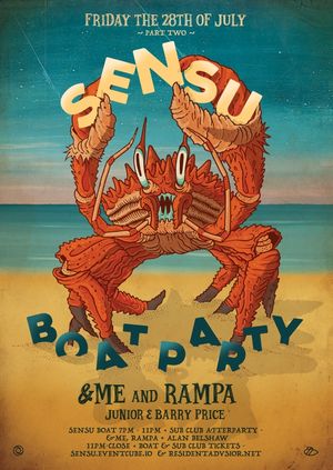 Sensu Boat Party Part 2 // &ME & Rampa