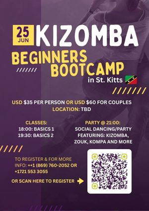 Kizomba Beginners Bootcamp - St. Kitts