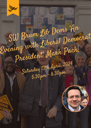 An Evening with Lib Dem President Mark Pack