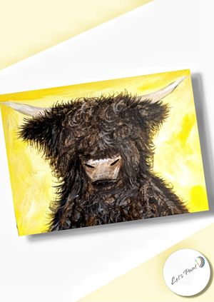 HORSLEY- Let's Paint N' Sip How Now Brown Cow