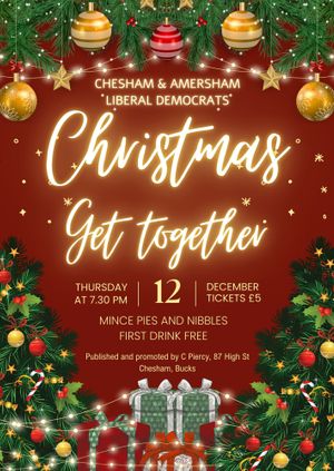 Chesham & Amersham Liberal Democrats Christmas Get together