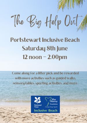 The Big Help Out Portstewart Inclusive Beach