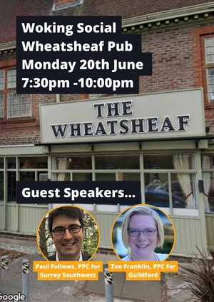 Woking Borough Wide Social Event!