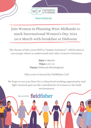International Women’s Day with Women in Planning