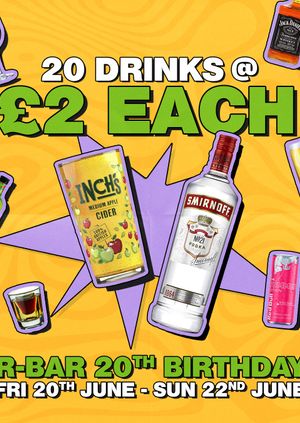 R-Bar's 20th Birthday