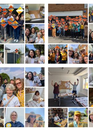 Harpenden and Berkhamsted Local Election Thank You Party