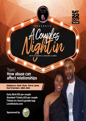 Behind the Mask of Mum & Dad presents a Couples Night in with Stephen and Loraine Clarke 