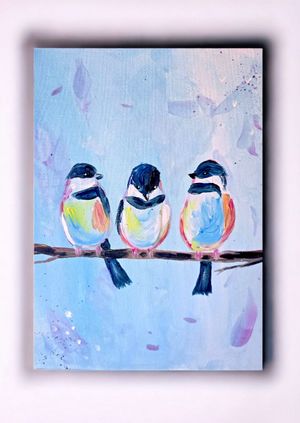STONEHOUSE- Let's Paint N' Sip Three Little Birds