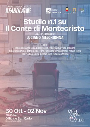 Studio n.1 su Il Conte di Montecristo di Luciano Melchionna