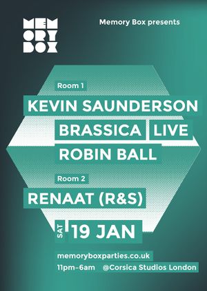 Memory Box with Kevin Saunderson & Renaat [R&S] 